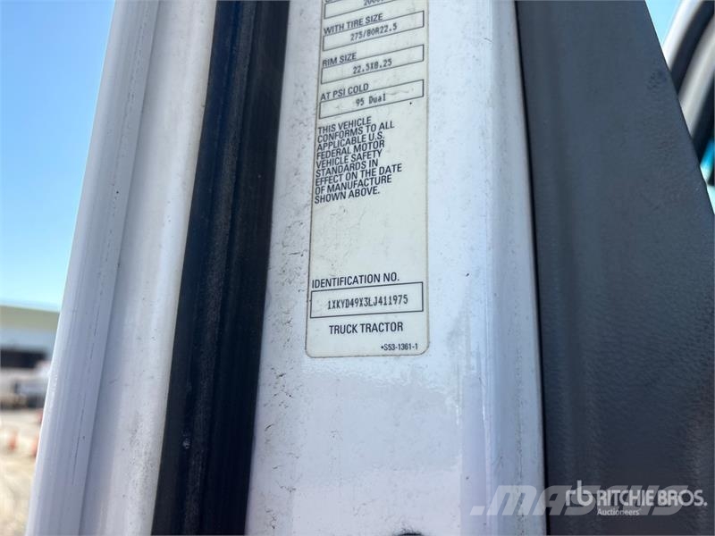 Kenworth T680 6x4 T/A Day Cab Truck Tractor Prime Movers