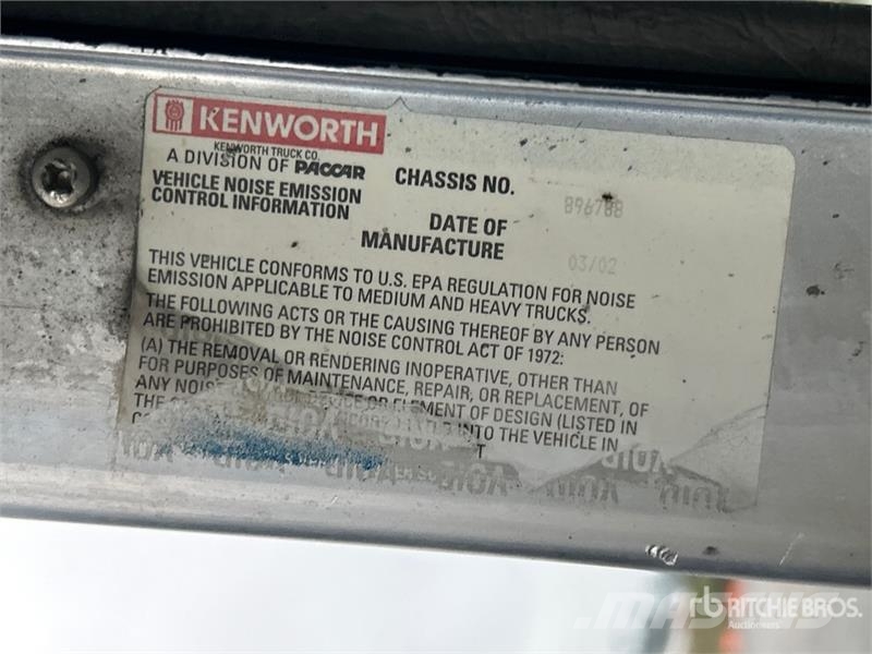 Kenworth T800 Kiper tovornjaki