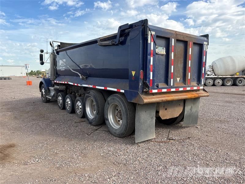 Kenworth T800 12x4 Simple 16 Five Axle Dump Truck Bañeras basculantes usadas