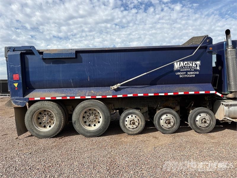 Kenworth T800 12x4 Simple 16 Five Axle Dump Truck Bañeras basculantes usadas