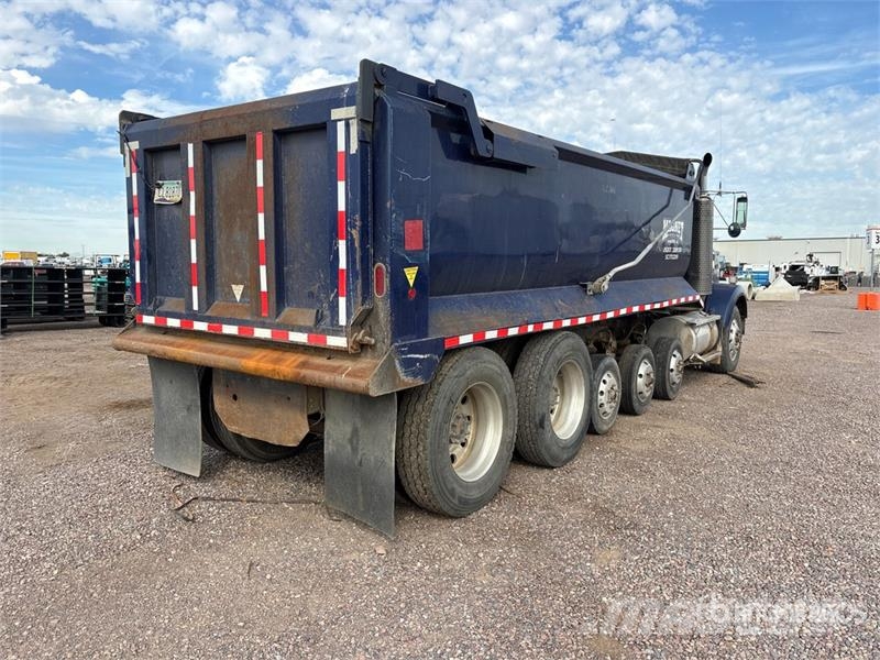 Kenworth T800 12x4 Simple 16 Five Axle Dump Truck Bañeras basculantes usadas