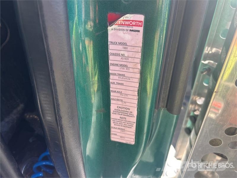 Kenworth T880 Wywrotki