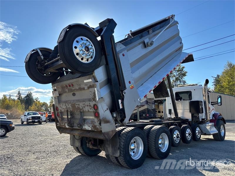 Kenworth T880 14x4 Super 18 Five Axle Dump Truck شاحنات قلابة