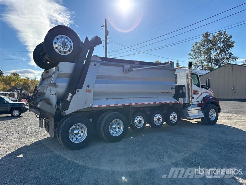 Kenworth T880 14x4 Super 18 Five Axle Dump Truck شاحنات قلابة