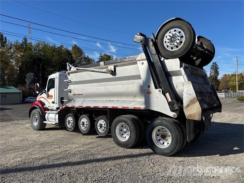 Kenworth T880 14x4 Super 18 Five Axle Dump Truck شاحنات قلابة