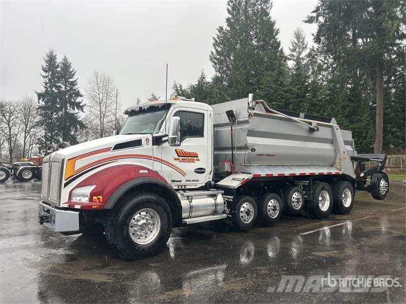 Kenworth T880 14x4 Super 18 Five Axle Dump Truck Kipper