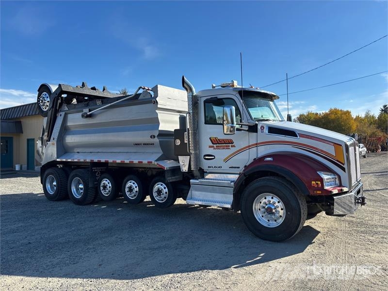 Kenworth T880 14x4 Super 18 Five Axle Dump Truck شاحنات قلابة