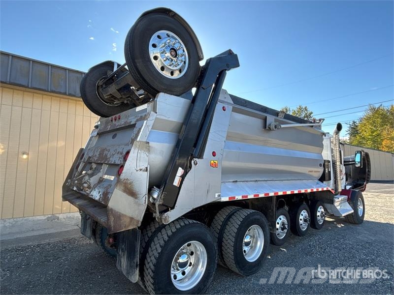 Kenworth T880 14x4 Super 18 Five Axle Dump Truck شاحنات قلابة
