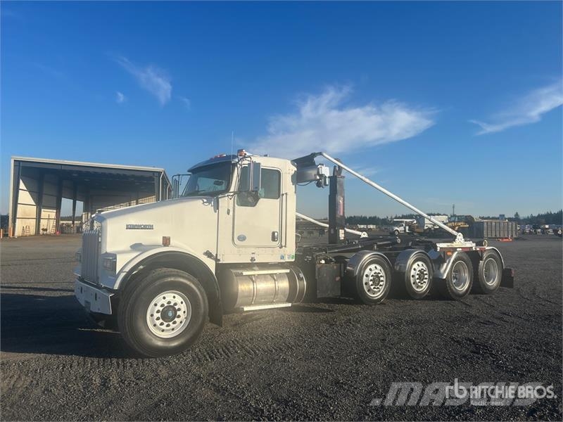 Kenworth W900 10x4 Hooklift Truck Vinçli kamyonlar