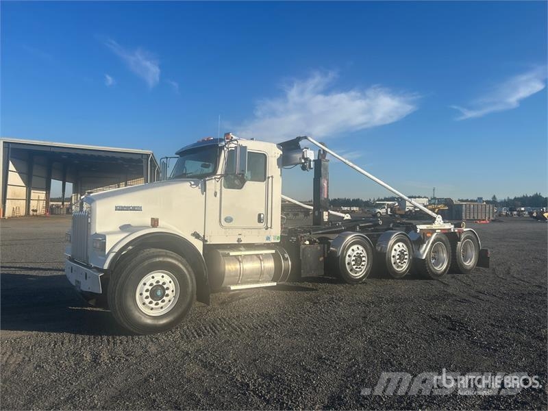 Kenworth W900 10x4 Hooklift Truck Vinçli kamyonlar