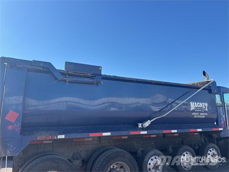 Kenworth W900 12x4 Simple 16 Five Axle Dump Truck Savivarčiai