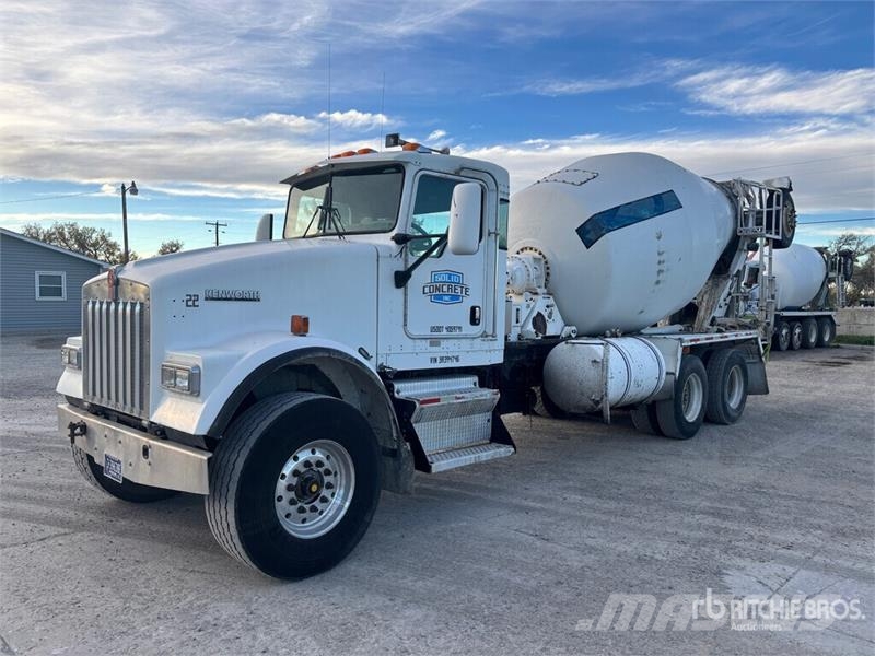 Kenworth W900 6x4 Mixer Truck Avtomešalci za beton