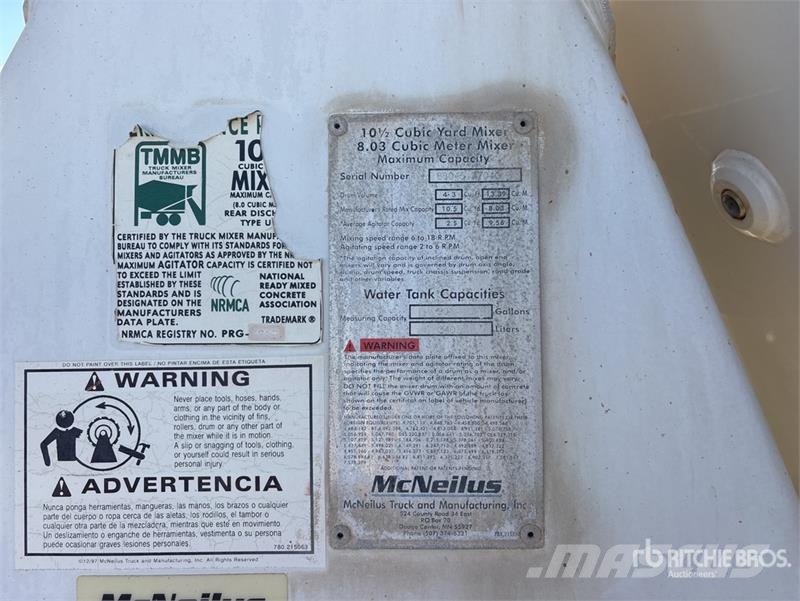 Kenworth W900 8x4 Mixer Truck Kamioni mešalice za beton