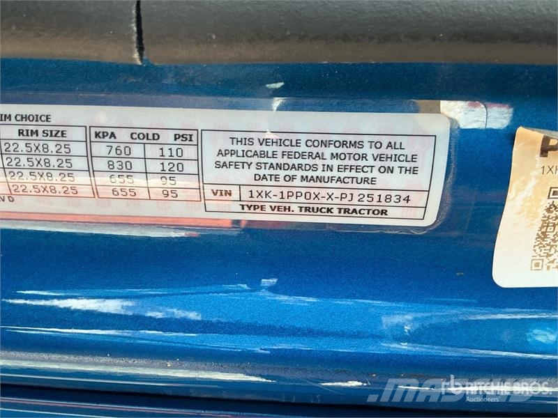 Kenworth W990 8x4 Tri/A Sleeper Truck Tractor Trekkers