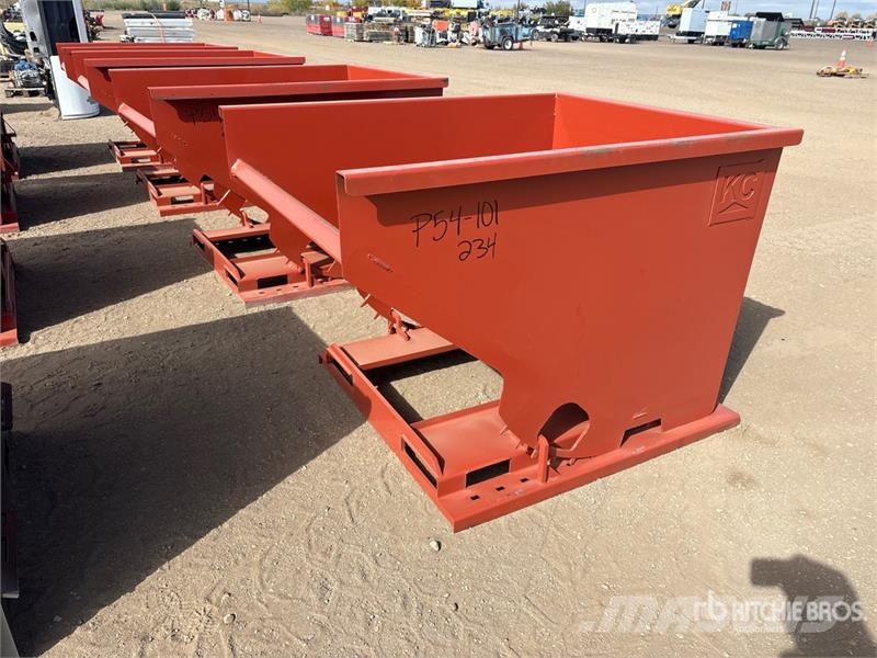 Kit Containers 2.0YFT-SDH 5 ft 3 in Self-Dumping H Grain bins