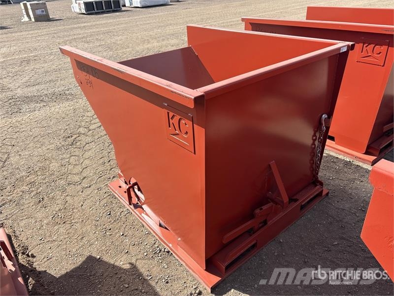  Kit Containers 2.0YFT-SDH 5 ft 3 in Self-Dumping H Grain bins