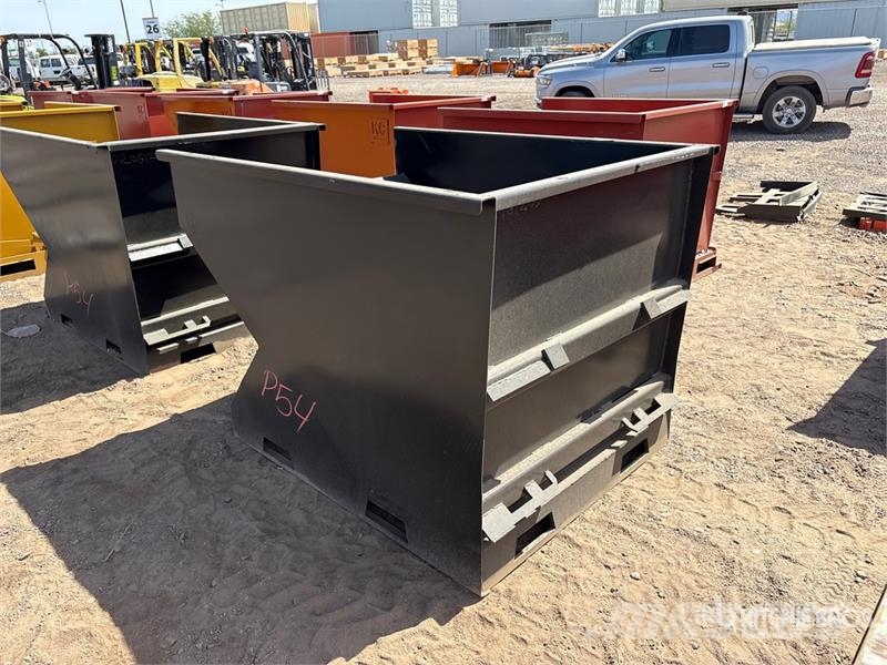  Kit Containers 2.0YFT-SST 45 in Skid Steer Dump Ho Bins and hoppers