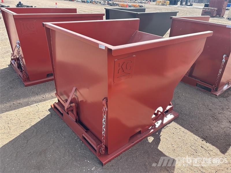  Kit Containers 2.0YFT-SDH 5 ft 3 in Self-Dumping H الحاويات والقواديس