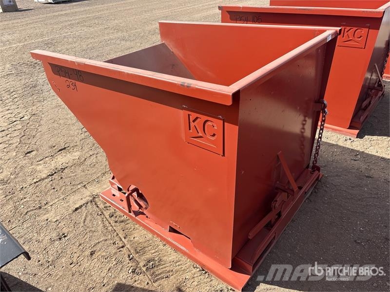Kit Containers 2.0YFT-SDH 5 ft 3 in Self-Dumping H Fülltrichter und Füllschächte