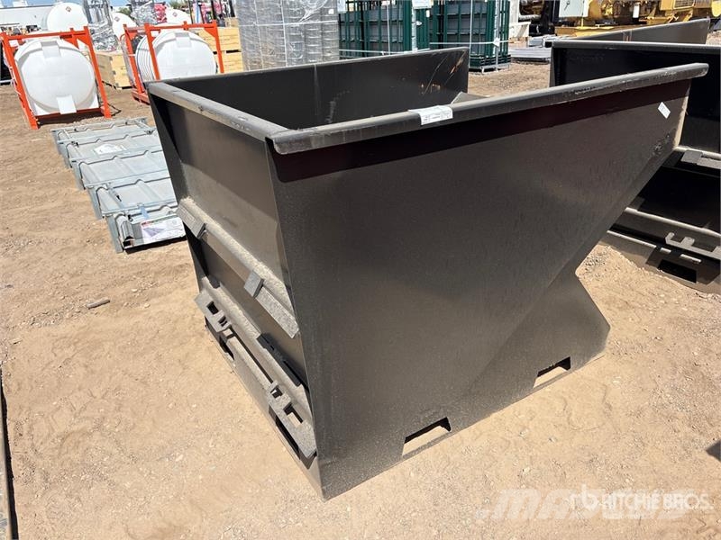  Kit Containers 2.0YFT-SST 45 in Skid Steer Dump Ho Bins and hoppers