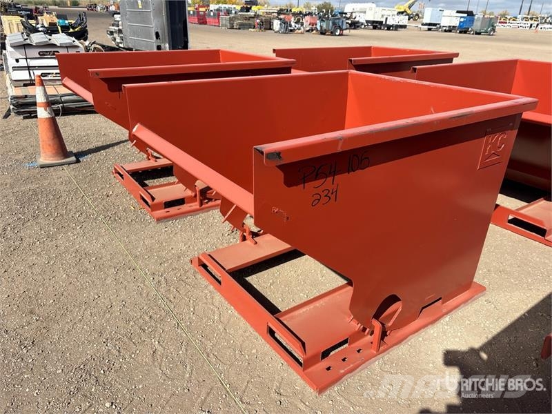  Kit Containers 2.0YFT-SDH 5 ft 3 in Self-Dumping H Grain bins