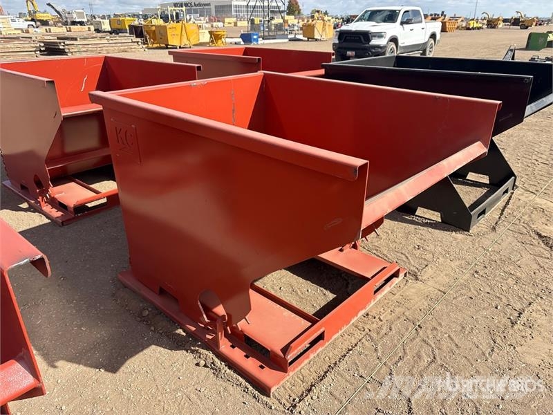 Kit Containers 2.0YFT-SDH 5 ft 3 in Self-Dumping H Fülltrichter und Füllschächte