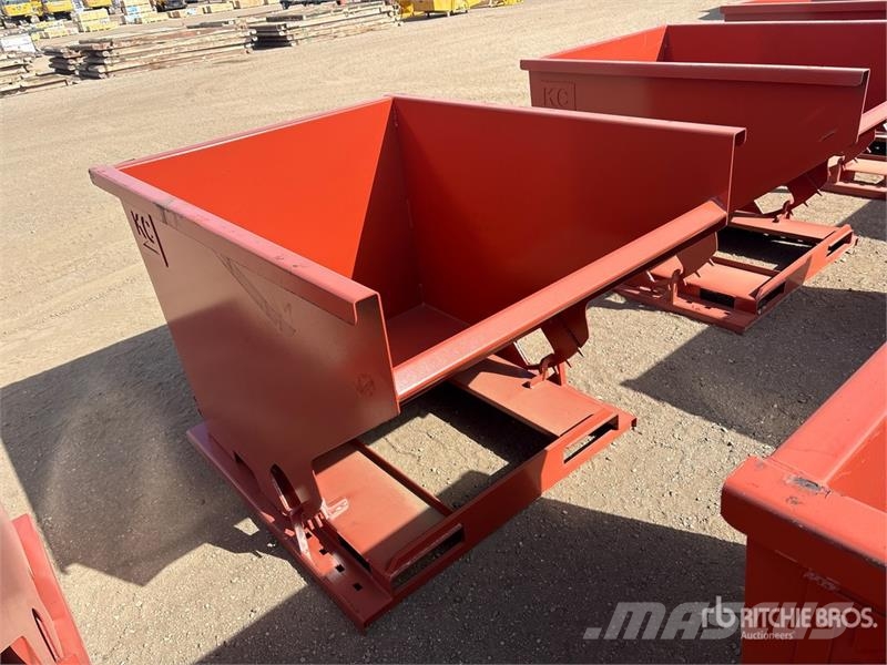  Kit Containers 2.0YFT-SDH 5 ft 3 in Self-Dumping H Grain bins
