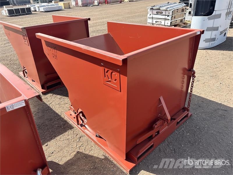  Kit Containers 2.0YFT-SDH 5 ft 3 in Self-Dumping H Grain bins