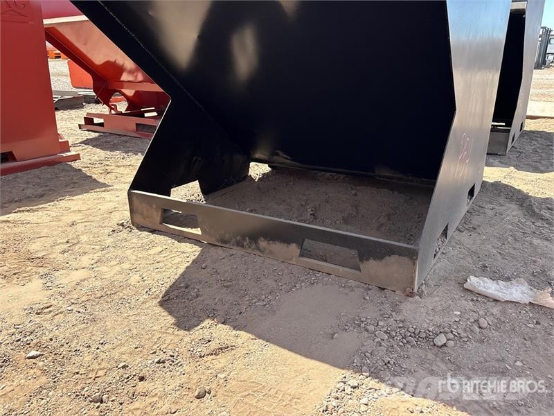 Kit Containers 2.0YFT-SST Skid Steer Dump Hopper ( Bins and hoppers