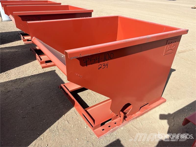  Kit Containers 2.0YFT-SDH 5 ft 3 in Self-Dumping H الحاويات والقواديس
