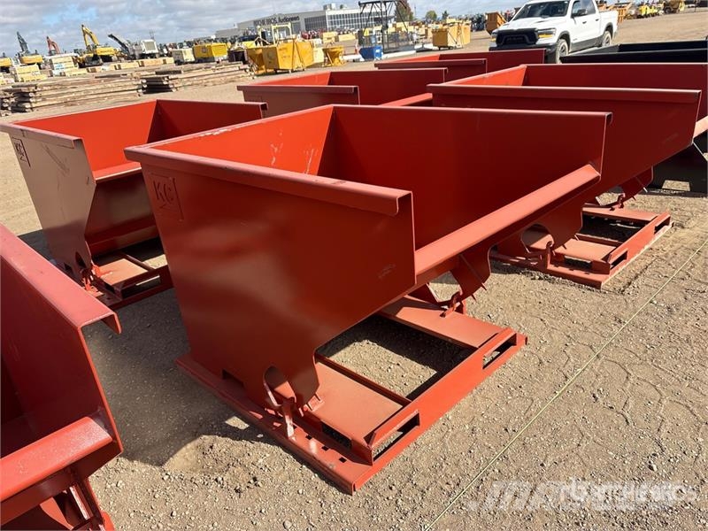  Kit Containers 2.0YFT-SDH 5 ft 3 in Self-Dumping H Grain bins
