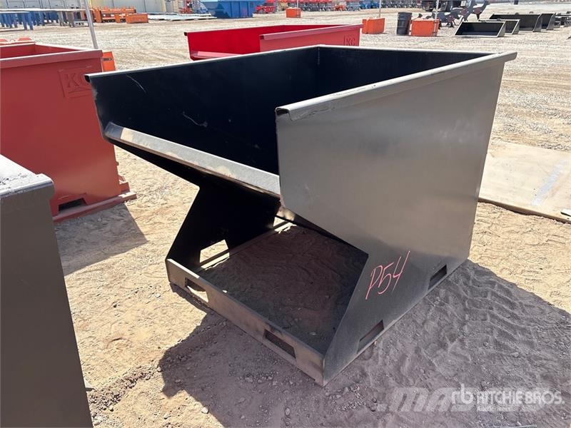  Kit Containers 2.0YFT-SST 45 in Skid Steer Dump Ho Bins and hoppers