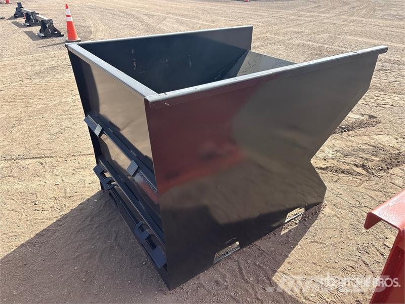  Kit Containers 2.0YFT-SST Skid Steer Dump Hopper ( الحاويات والقواديس