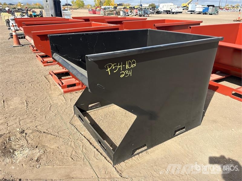  Kit Containers 2.0YFT-SST Skid Steer Dump Hopper ( الحاويات والقواديس