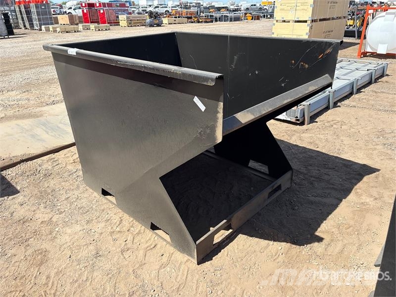  Kit Containers 2.0YFT-SST 45 in Skid Steer Dump Ho Bins and hoppers