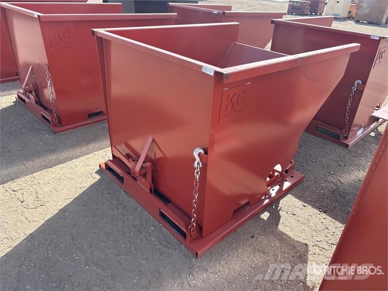  Kit Containers 2.0YFT-SDH 5 ft 3 in Self-Dumping H Grain bins