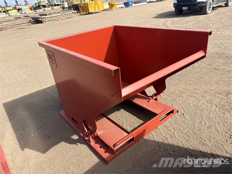 Kit Containers 2.0YFT-SDH 5 ft 3 in Self-Dumping H Grain bins