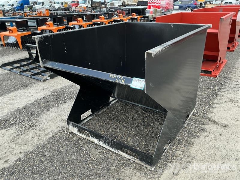Kit Containers 2.0YFT-SST Skid Steer Dump Hopper ( Tartályok és tölcsérek