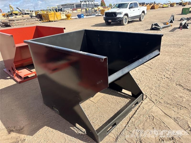  Kit Containers 2.0YFT-SST Skid Steer Dump Hopper ( الحاويات والقواديس