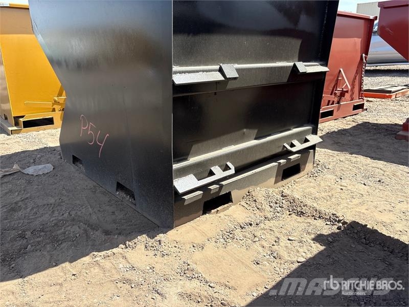  Kit Containers 2.0YFT-SST Skid Steer Dump Hopper ( Bins and hoppers