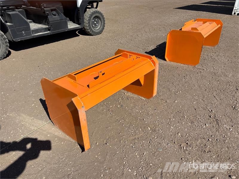 Kit Containers MSS-SPE-3-23 Skid Steer Snow Pusher Snow blades and plows