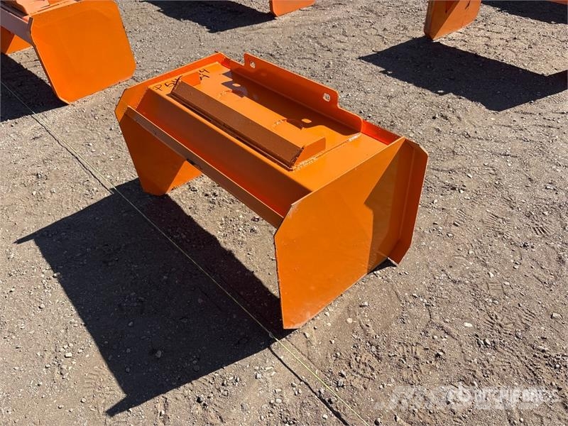 Kit Containers MSS-SPE-3-23 Skid Steer Snow Pusher Snow blades and plows