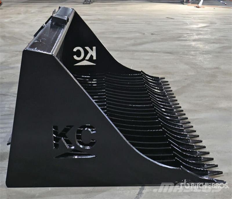 Kit Containers QT-SB-H72-F 72 in Skid Steer Screen Baldes