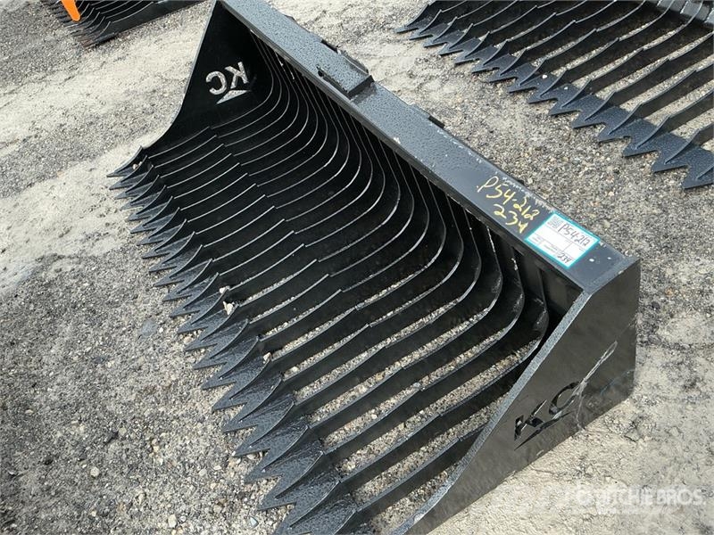  Kit Containers QT-SB-H72-F Skid Steer Screening Bu Korpe za prosijavanje