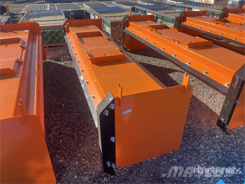 Kit Containers QT-SP-10-23-SB 120 in Skid Steer Sn Schneeschilde und -pflüge