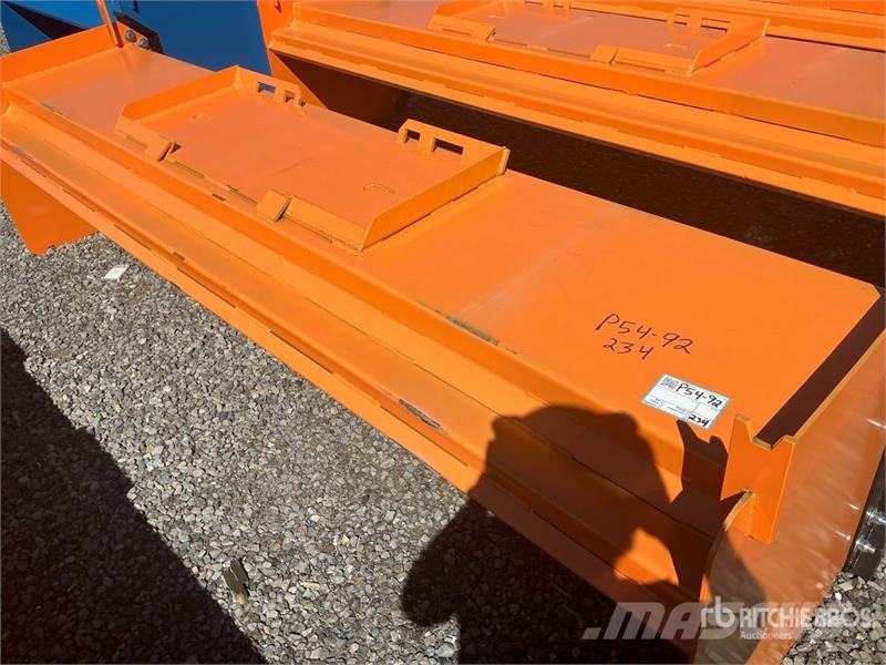 Kit Containers QT-SP-10-23-SB Skid Steer Snow Push Снігоочищувальні ножі та плуги