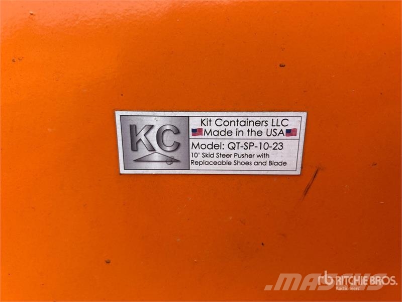 Kit Containers QT-SP-10-23-SB 120 in Skid Steer Sn Hóeltakarítók