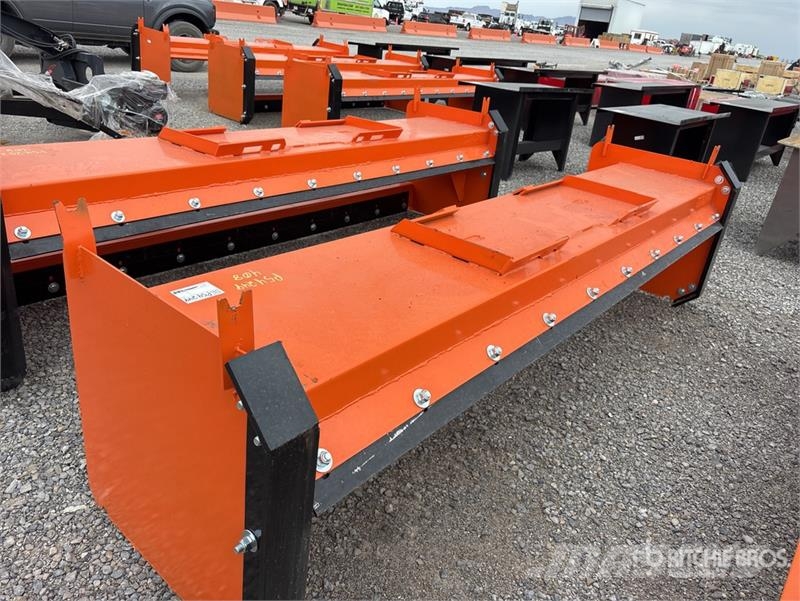 Kit Containers QT-SP-10-23-PB 117 in Skid Steer Sn 刮雪板和犁
