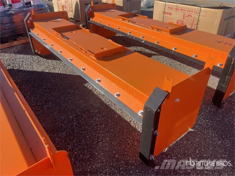 Kit Containers QT-SP-10-23-SB 120 in Skid Steer Sn Schneeschilde und -pflüge