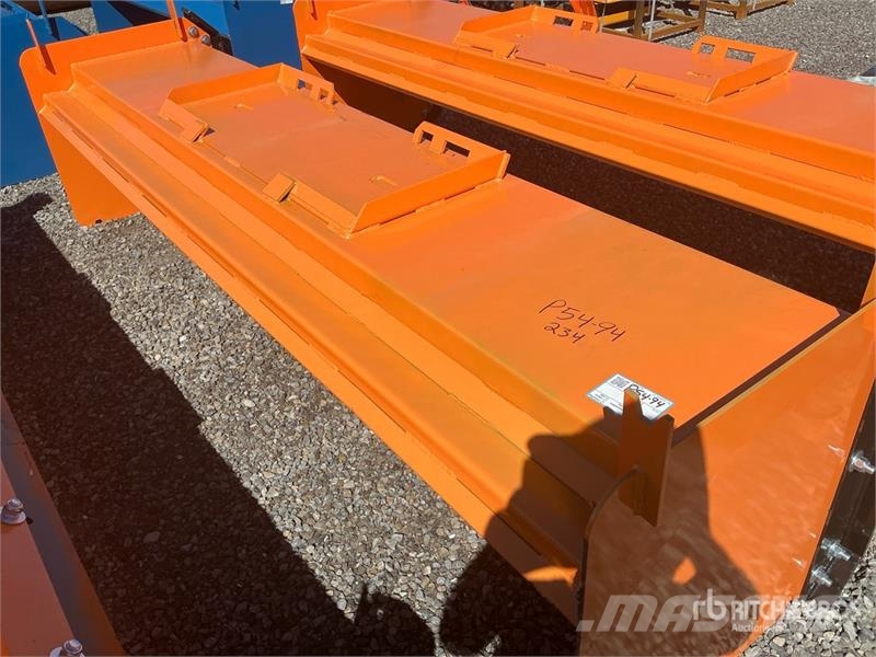 Kit Containers QT-SP-10-23-SB Skid Steer Snow Push Снігоочищувальні ножі та плуги